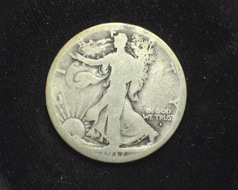 1917 D Liberty Walking Half Dollar G Obverse - US Coin