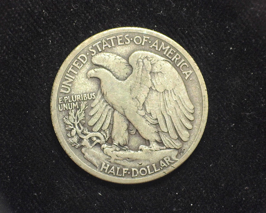 1917 S Liberty Walking Half Dollar VG/F Obverse - US Coin