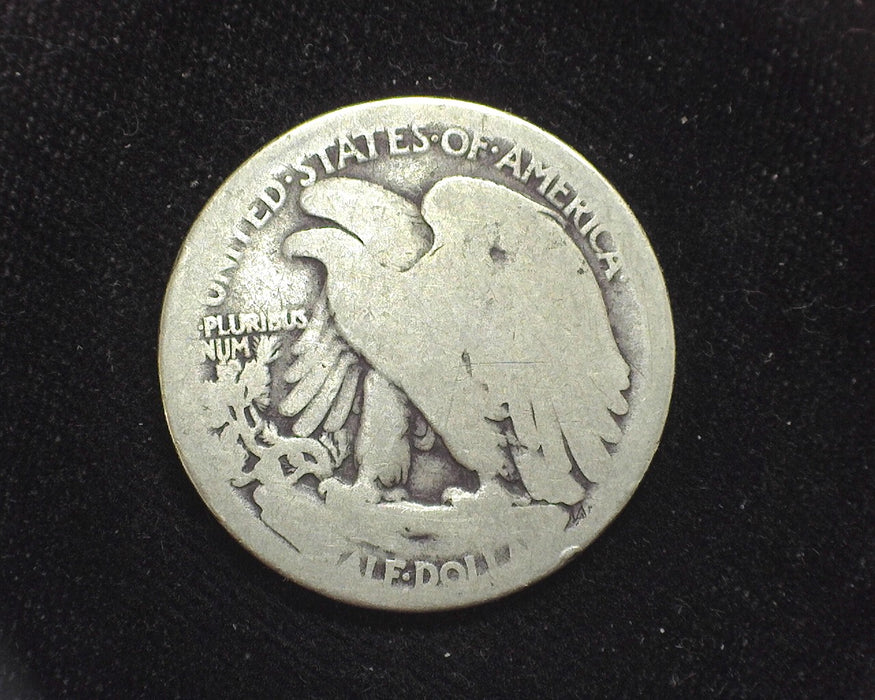 1917 S Liberty Walking Half Dollar AG Obverse - US Coin