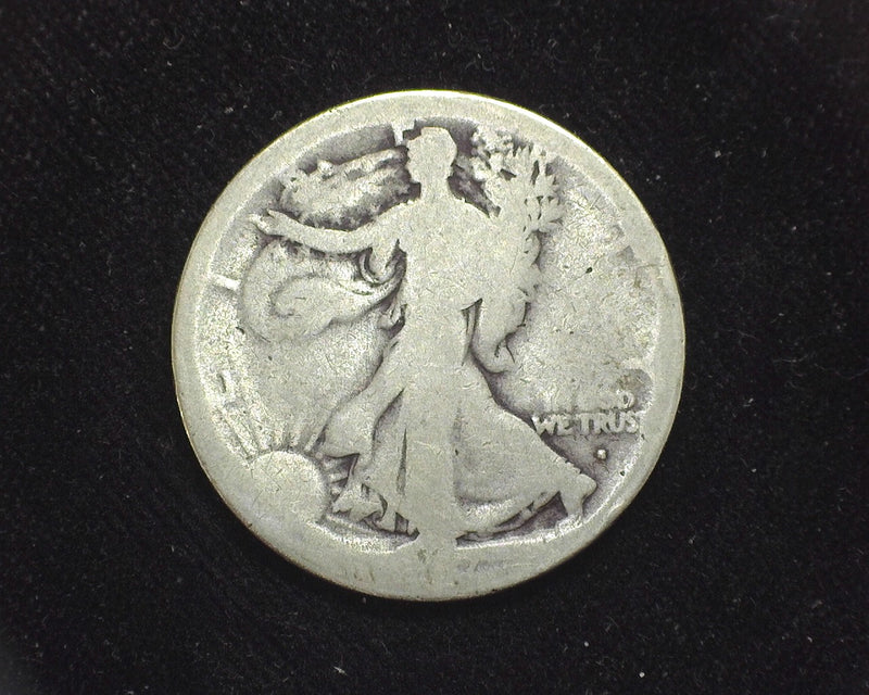 1917 S Liberty Walking Half Dollar AG Obverse - US Coin