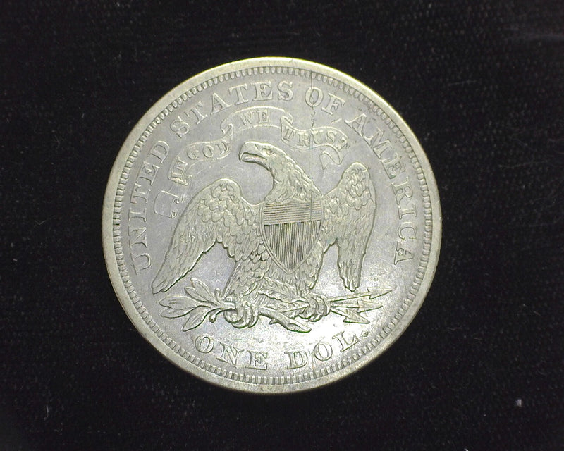 1867 Liberty Seated Dollar VF - US Coin