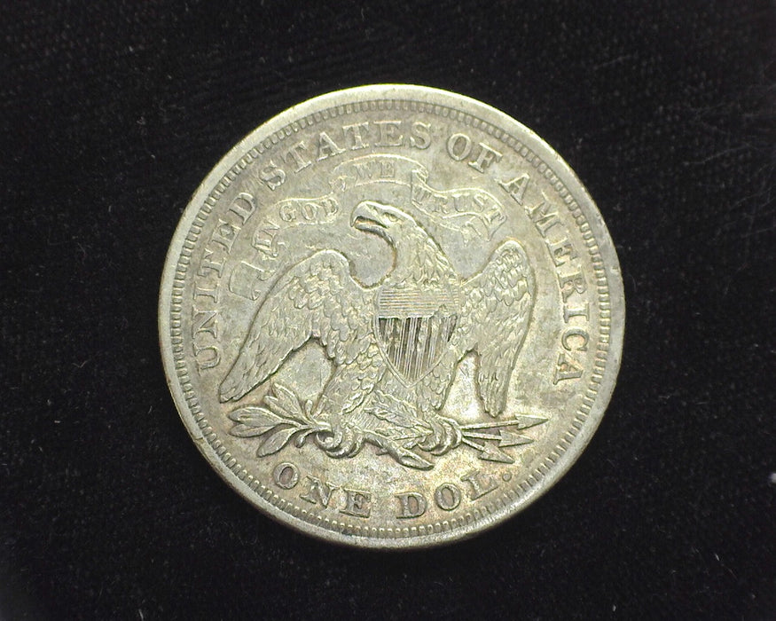 1870 Liberty Seated Dollar XF - US Coin