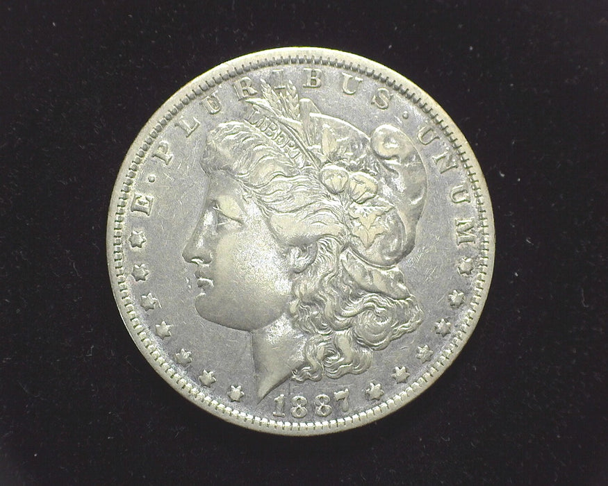 1887/86 O Morgan Dollar VF Vam-3 Cleaned - US Coin