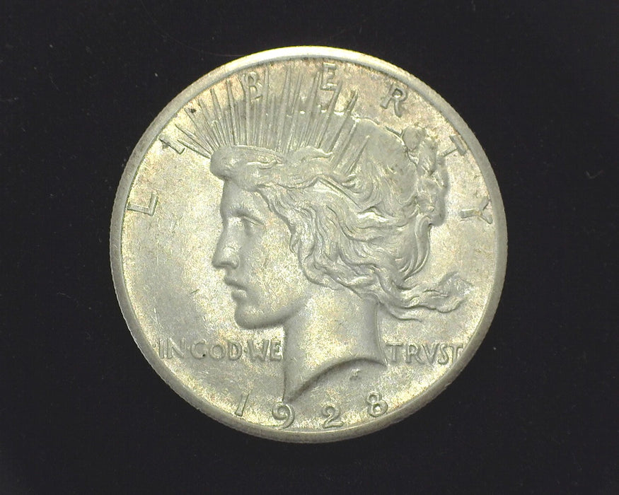 1928 Peace Dollar AU-50 - US Coin