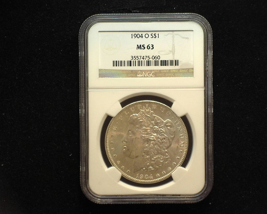 1904 O Morgan Dollar NGC MS63  - US Coin