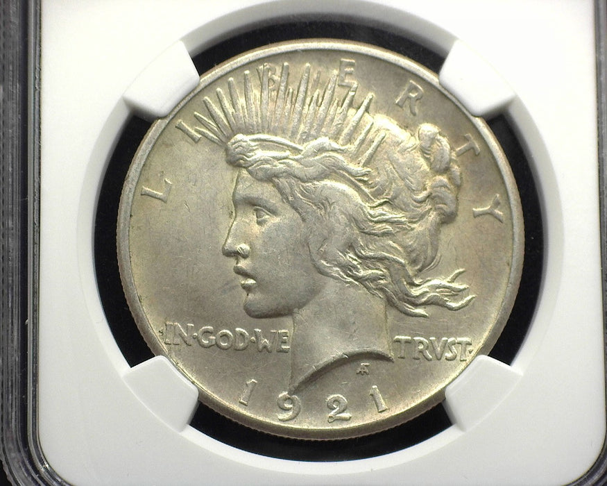 1921 Peace Dollar High relief NGC AU 58  - US Coin