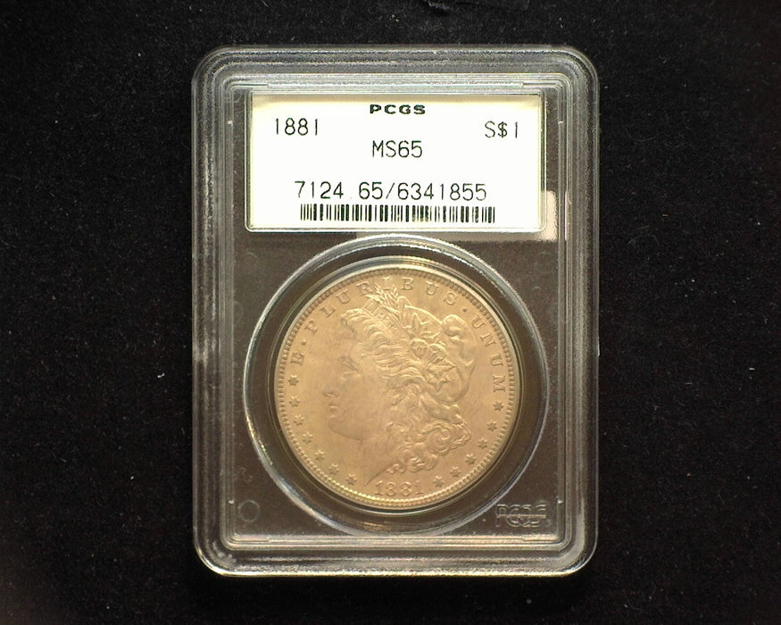 1881 Morgan Dollar PCGS MS65 - US Coin