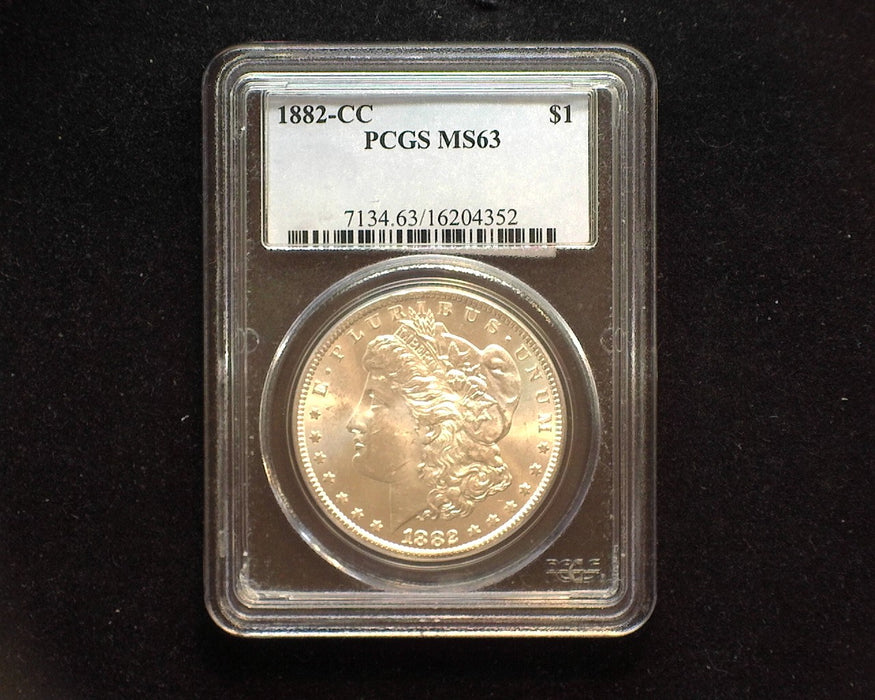 1882 CC Morgan Dollar PCGS MS63 - US Coin