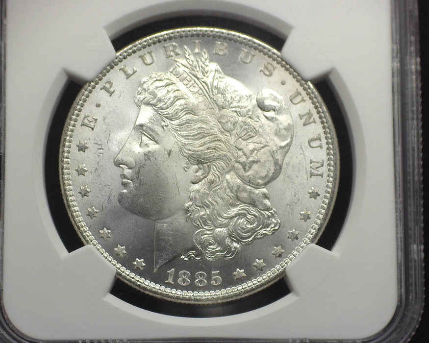 1885 Morgan Dollar NGC MS63 - US Coin
