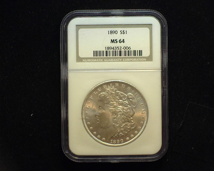 1890 Morgan Dollar NGC MS64 - US Coin
