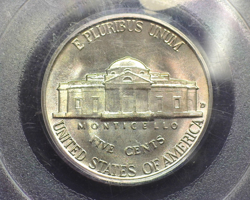 1939 D 5cJefferson Nickel MS66 PCGS - US Coin
