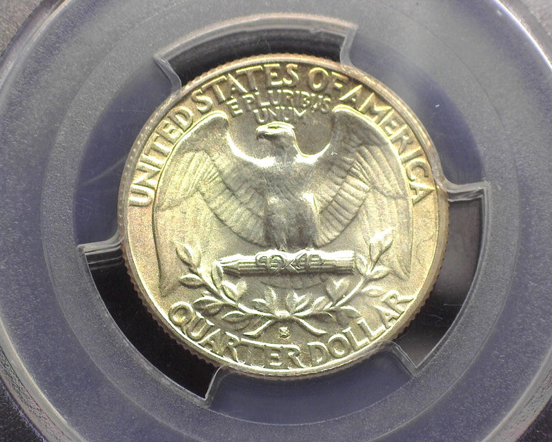 1935 S Washington Quarter MS64 PCGS - US Coin