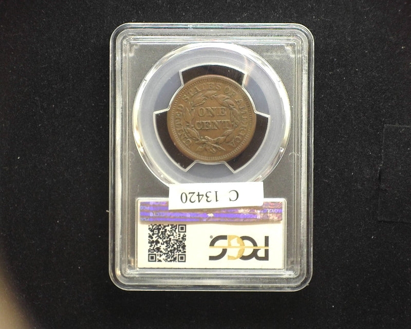1846 Large Cent PCGS XF40 Tall date - US Coin