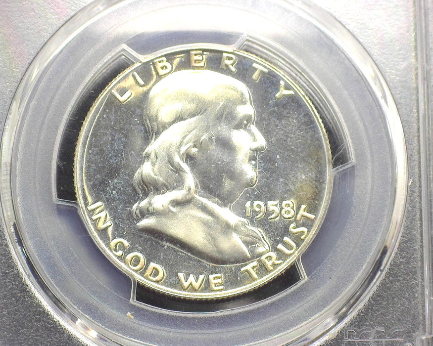 1958 Franklin Half Dollar PR66 PCGS - US Coin