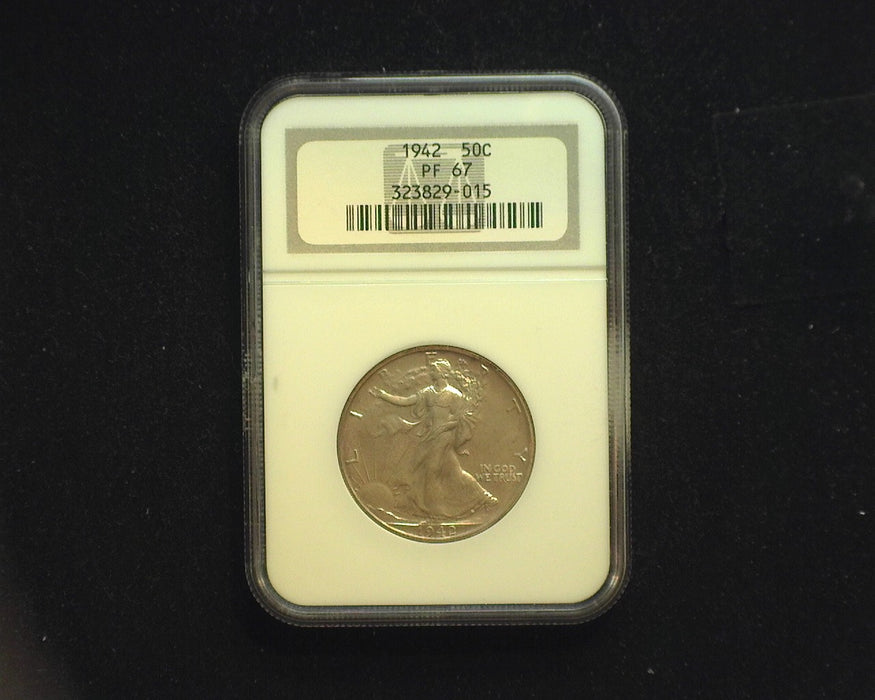 1942 Liberty Walking Half Dollar PF67 NGC - US Coin