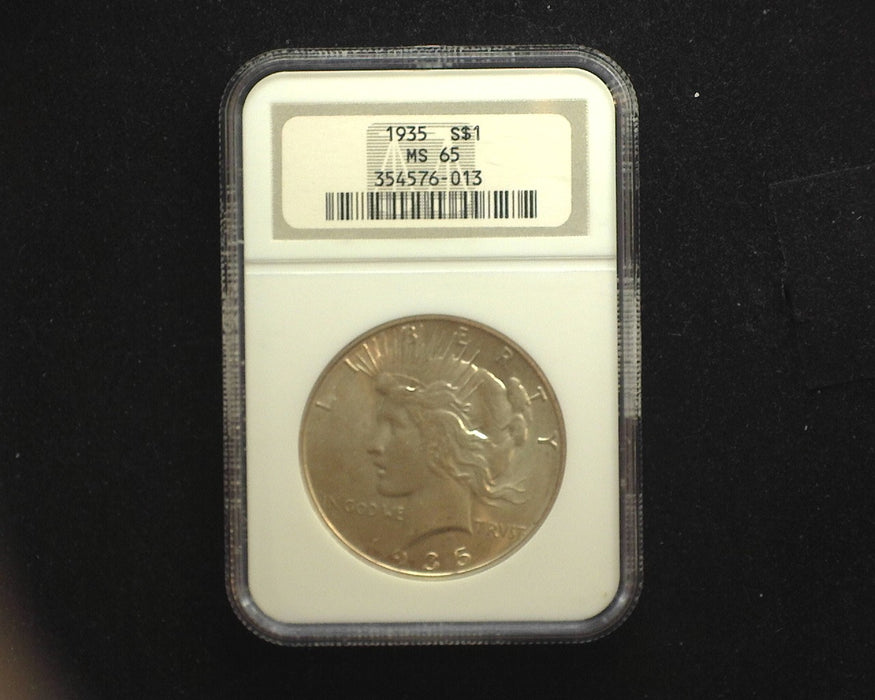 1935 Peace Dollar MS65 - US Coin