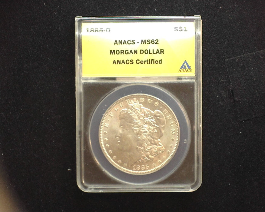1885 O Morgan Dollar ANACS MS62 - US Coin