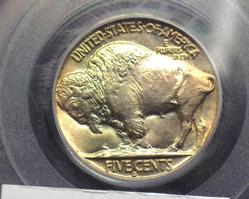 1938 D Buffalo Nickel MS66 PCGS - US Coin