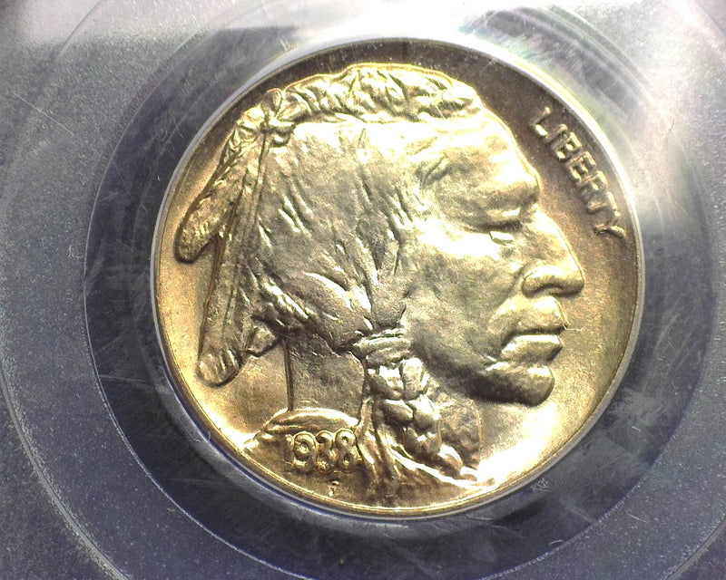 1938 D Buffalo Nickel MS66 PCGS - US Coin