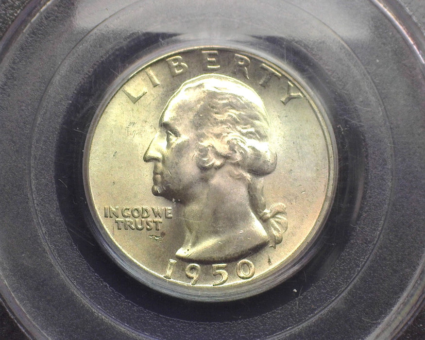1950 S Washington Quarter MS64 PCGS - US Coin