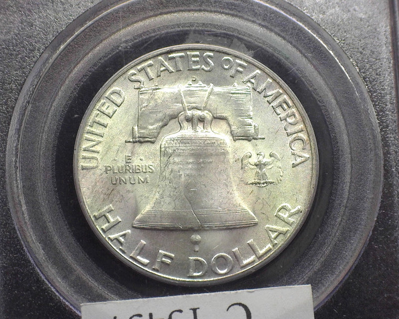 1949 D Franklin Half Dollar  MS64FBL PCGS - US Coin