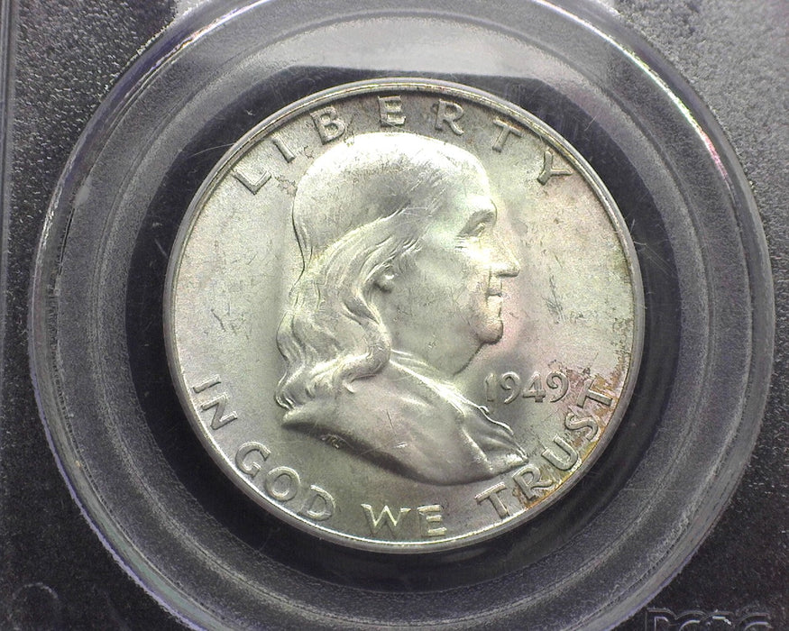 1949 D Franklin Half Dollar  MS64FBL PCGS - US Coin