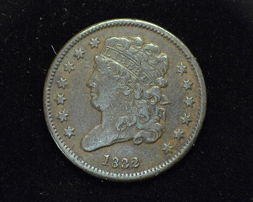 1832 Classic Head Half Cent VF - US Coin