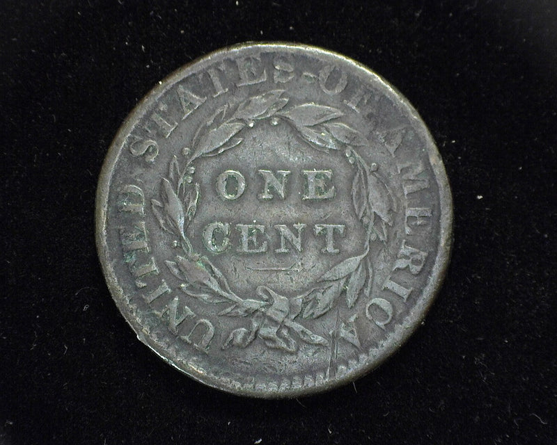 1820 Large Cent Draped Bust Cent F Slight pitting - US Coin
