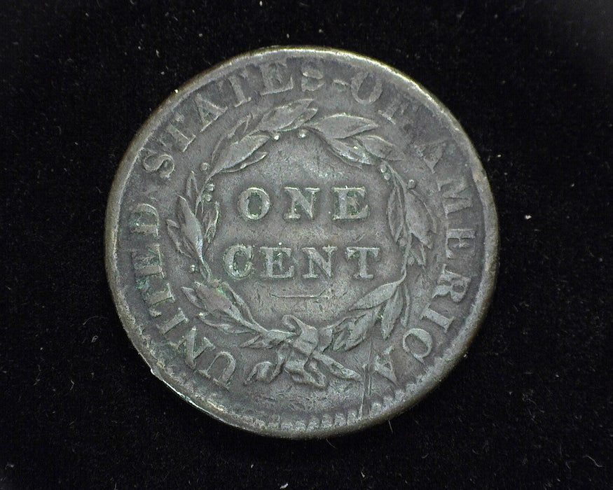 1820 Large Cent Draped Bust Cent F Slight pitting - US Coin