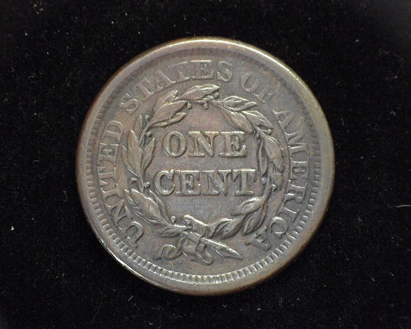 1857 Large Cent Draped Bust Cent XF Small date - US Coin