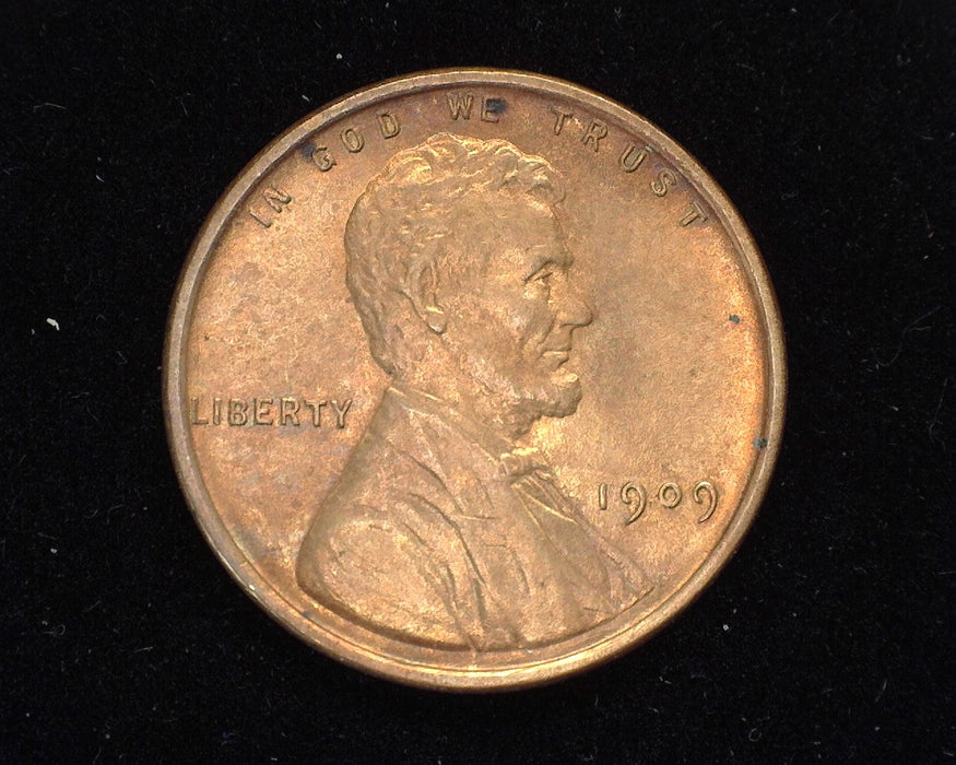 1909 Lincoln Wheat Cent BU Full red - US Coin