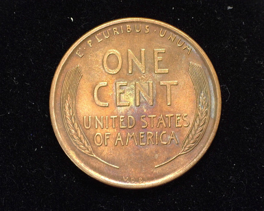 1909 V.D.B. Lincoln Wheat Cent BU - US Coin