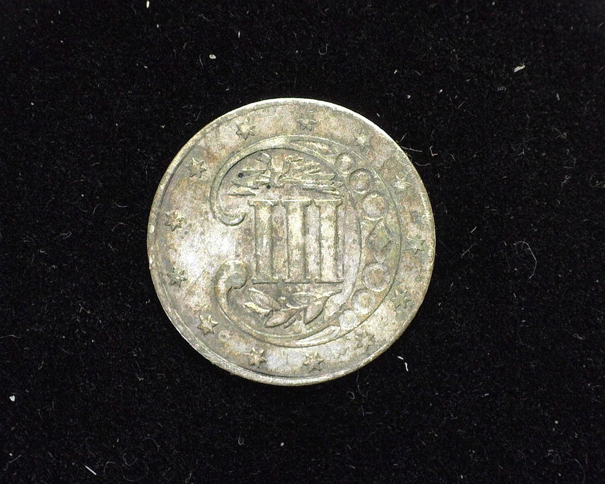 1861 Three Cent Silver VF - US Coin
