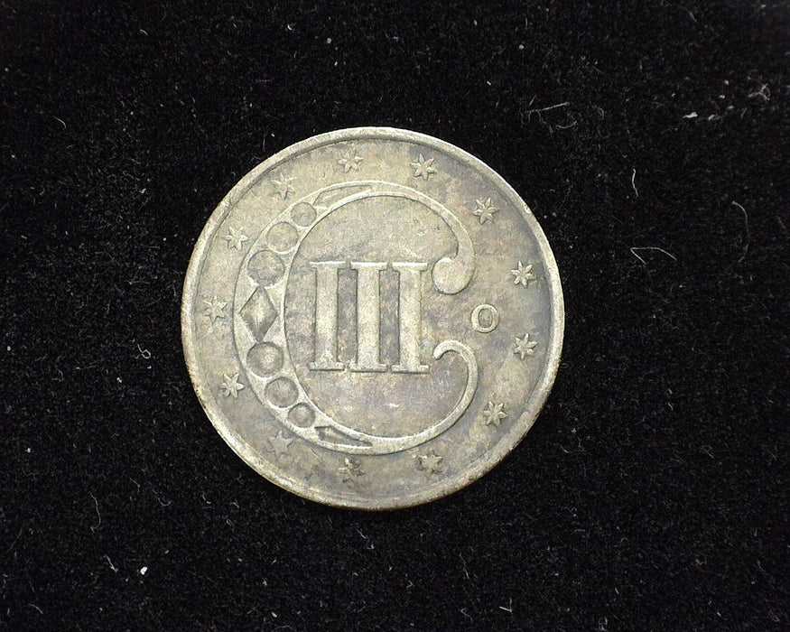 1851 O Three Cent Silver F - US Coin