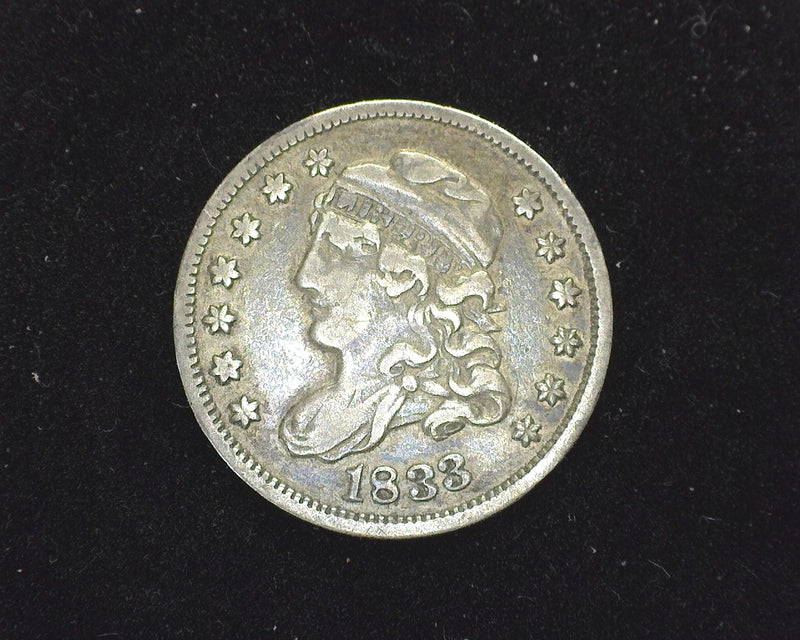 1833 Capped Bust Half Dime VF - US Coin