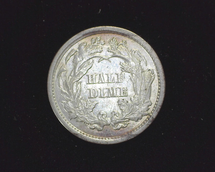 1873 Liberty Seated Half Dime VF - US Coin