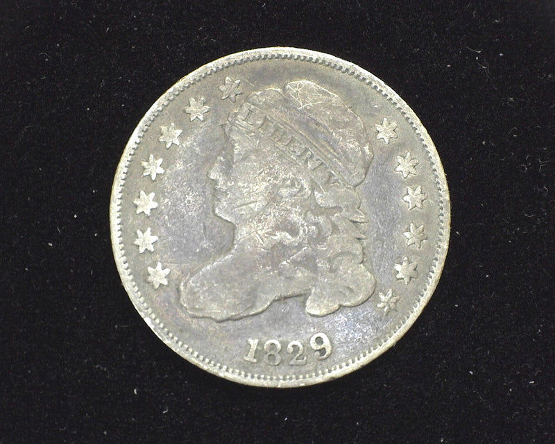 1829 Capped Bust Dime VG - US Coin