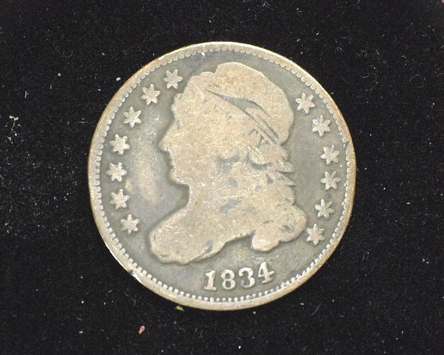 1834 Capped Bust Dime G - US Coin