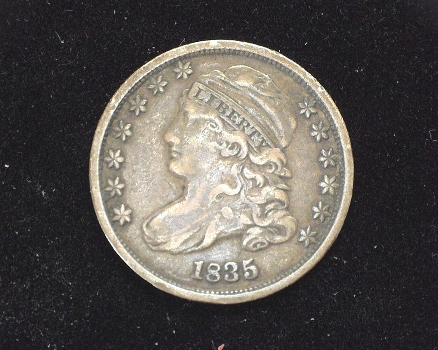 1835 Capped Bust Dime VF/XF - US Coin