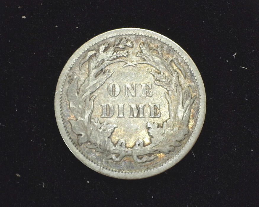 1886 Liberty Seated Dime F/VF - US Coin