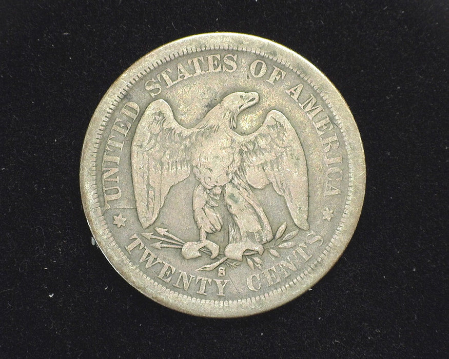 1875 S Liberty Seated Twenty Cents G - US Coin