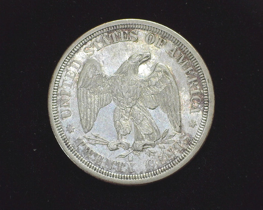 1875 S Liberty Seated Twenty Cents XF-40 - US Coin
