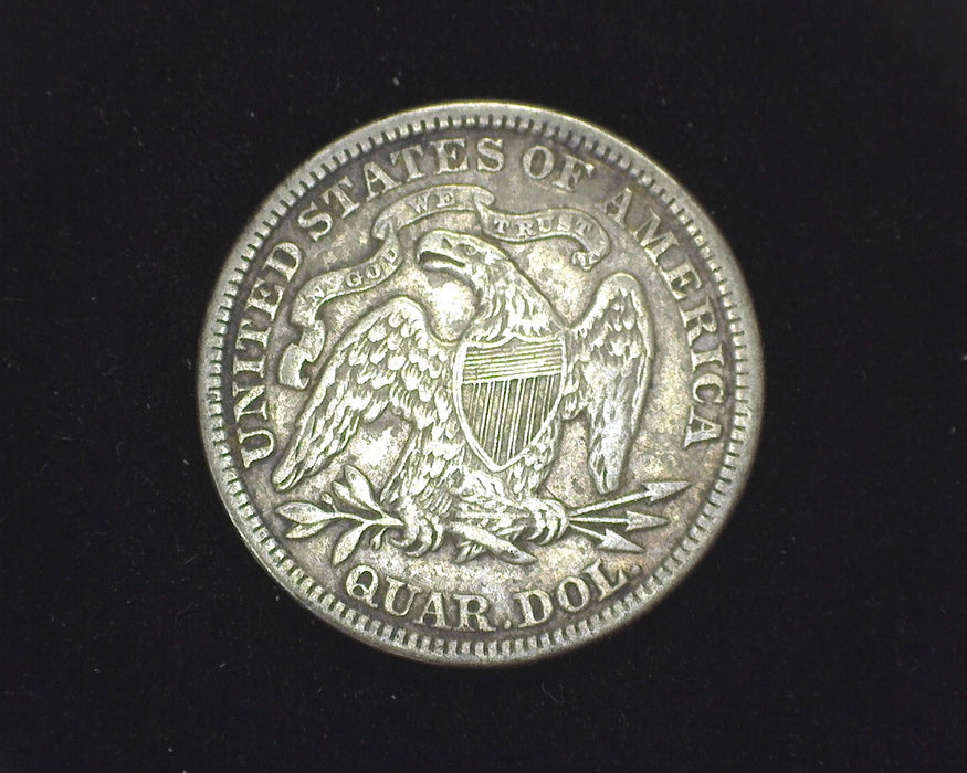 1875 Liberty Seated Quarter F/VF - US Coin
