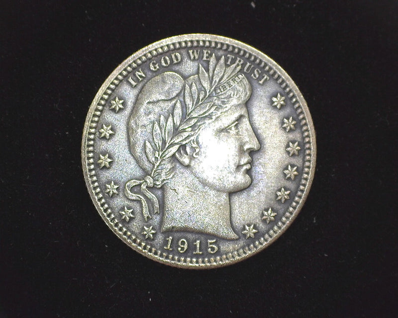 1915 Barber Quarter XF - US Coin