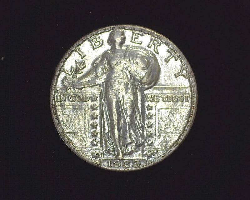 1929 S Standing Liberty Quarter AU-50 - US Coin