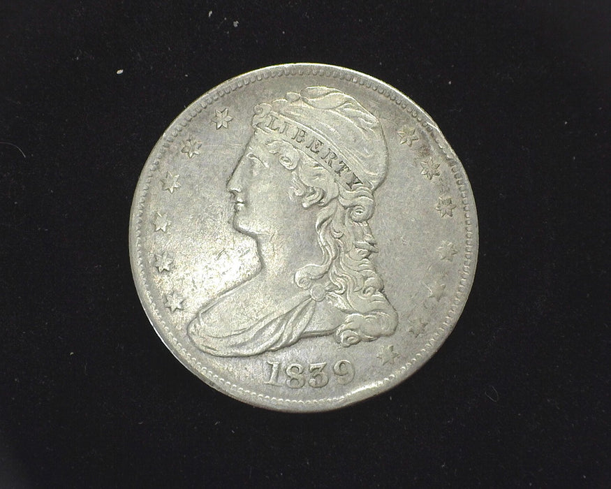 1839 Capped Bust Half Dollar VF - US Coin