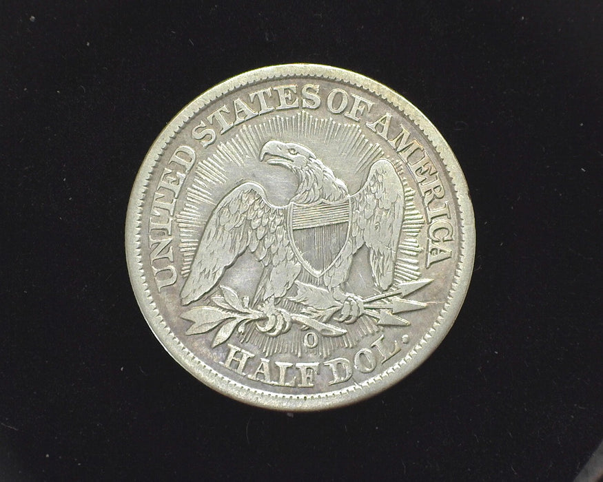 1853 O Arrows and Rays Seated Liberty Half Dollar VF - US Coin