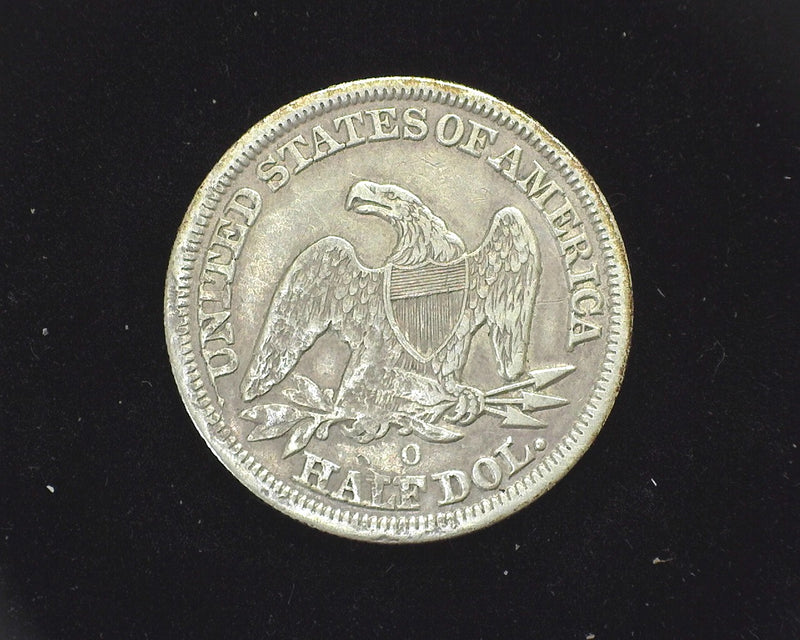 1854 O Arrows Seated Liberty Half Dollar F - US Coin