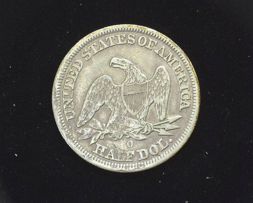 1854 O Arrows Seated Liberty Half Dollar F - US Coin