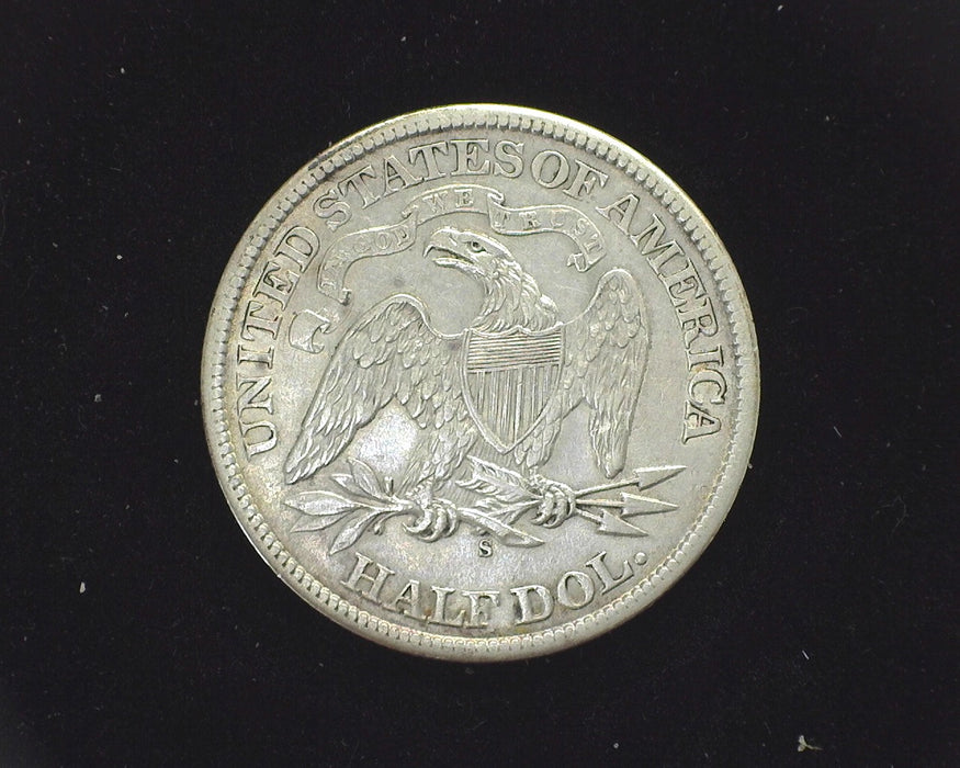1869 S Seated Liberty Half Dollar XF - US Coin